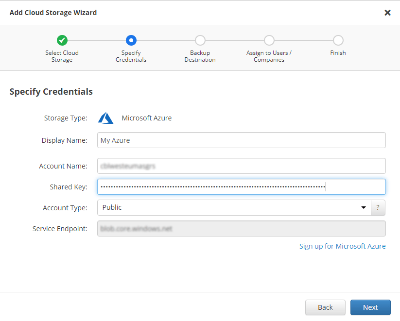 Storage Accounts
